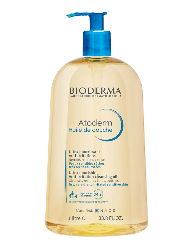 Bioderma Atoderm Shower Oil Body Wash for very Dry skin prone to Ecze NAOS STORE
