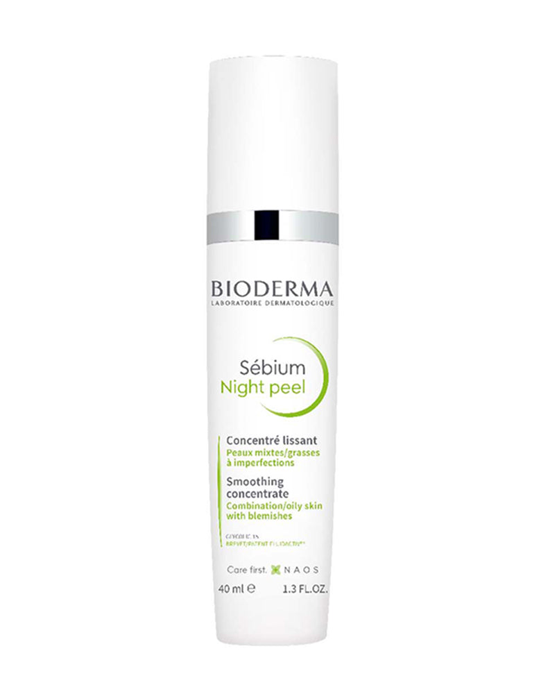 Bioderma Sebium Night Peel with Glycolic Acid for Acne-Prone Skin 40ML