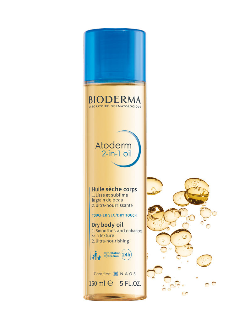 Bioderma Atoderm 2-in-1 dry body oil 150ml
