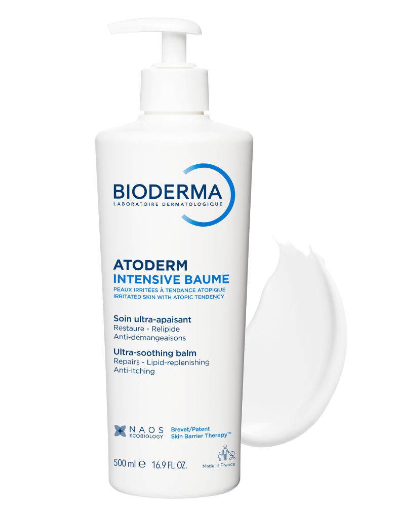 Bioderma Atoderm Intensive Balm emollient cream, for very dry and itchy skin prone to eczema 500ML