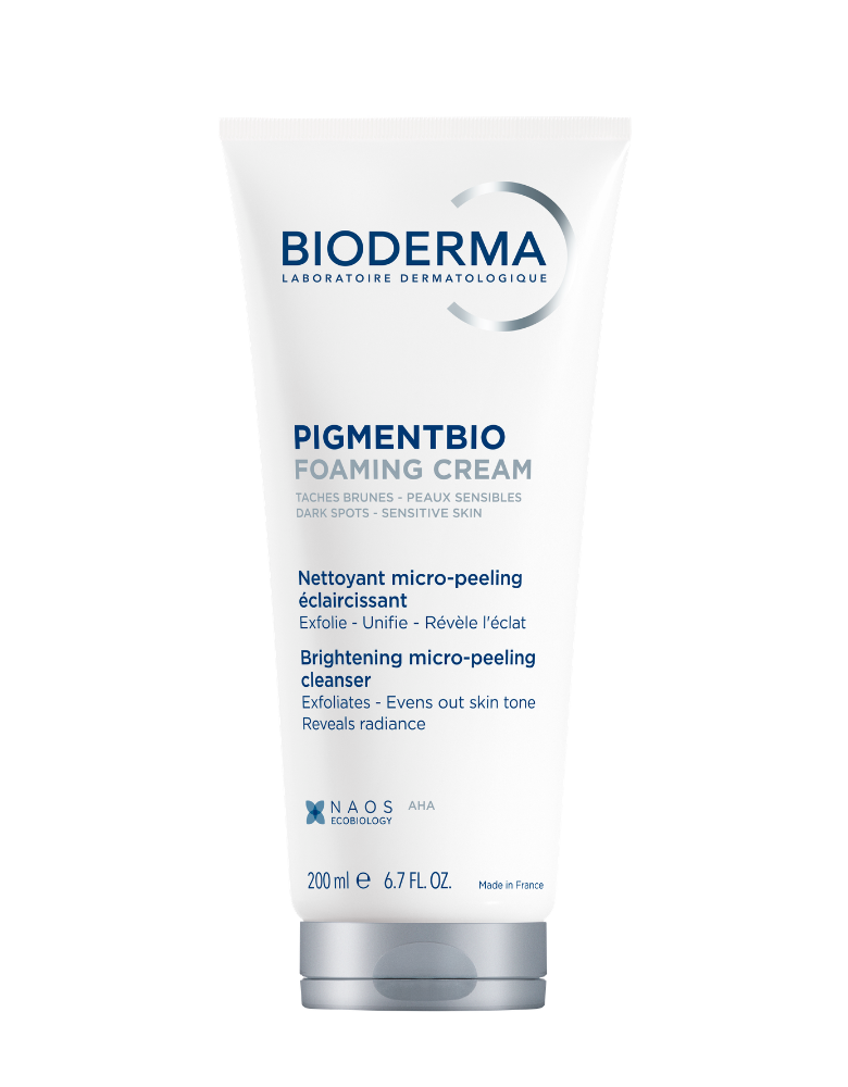 Bioderma Pigmentbio Foaming cream, brightening cleanser for Hyperpigmentation and dark spots 200ML