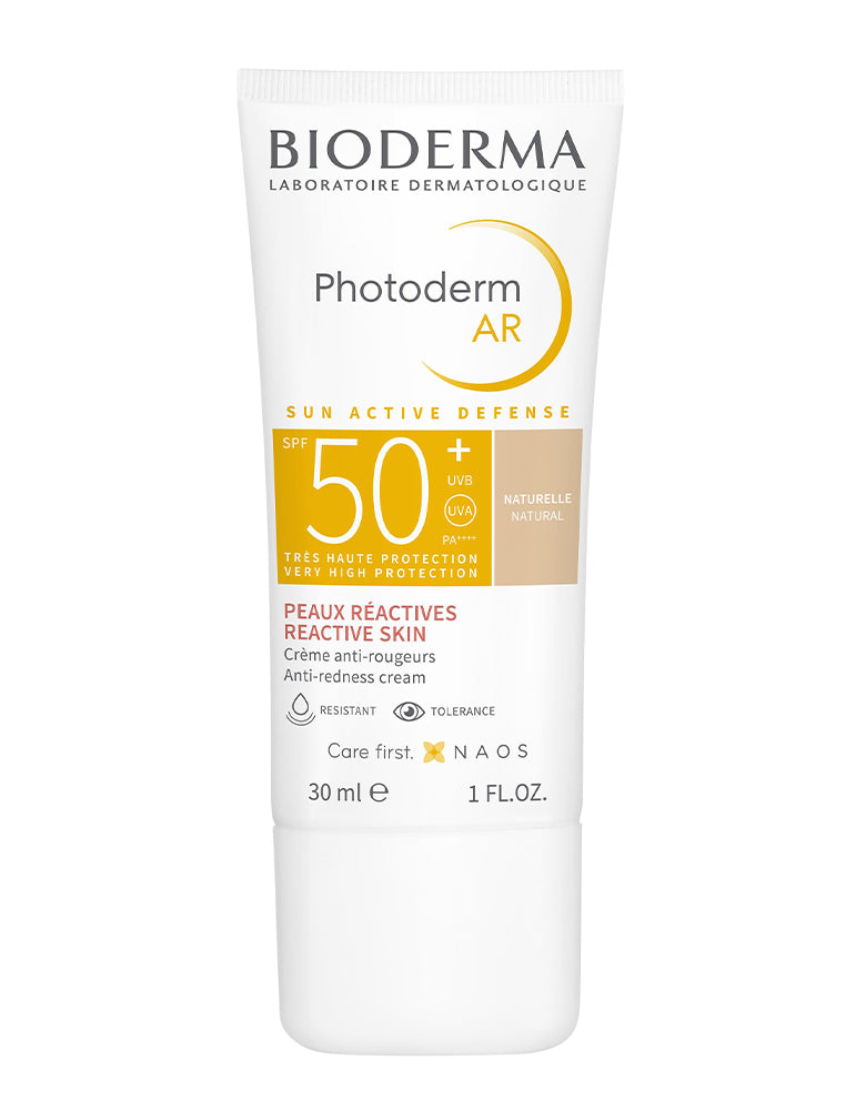 Bioderma Photoderm AR SPF 50+ anti-redness unifying soothing sunscreen for sensitive reactive skin 30ml