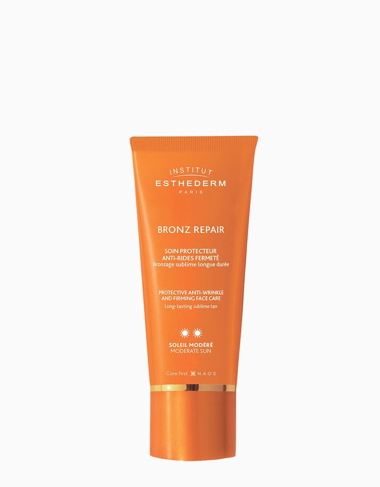 Institut Esthederm Bronz Repair Wrinkles' Smoothing and Firming UVA/UVB Face Cream - Moderate Sun 50ML