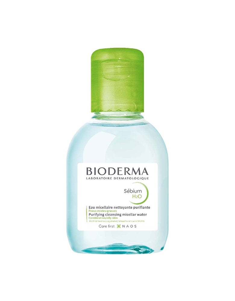 Bioderma Sebium H2O Cleansing Micellar Water Acne-Prone Skin 100ml - Travel Size