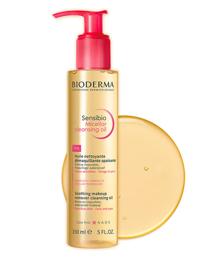 Bioderma Sensibio Micellar Cleansing Oil for Sensitive Skin 125ML NAOS STORE