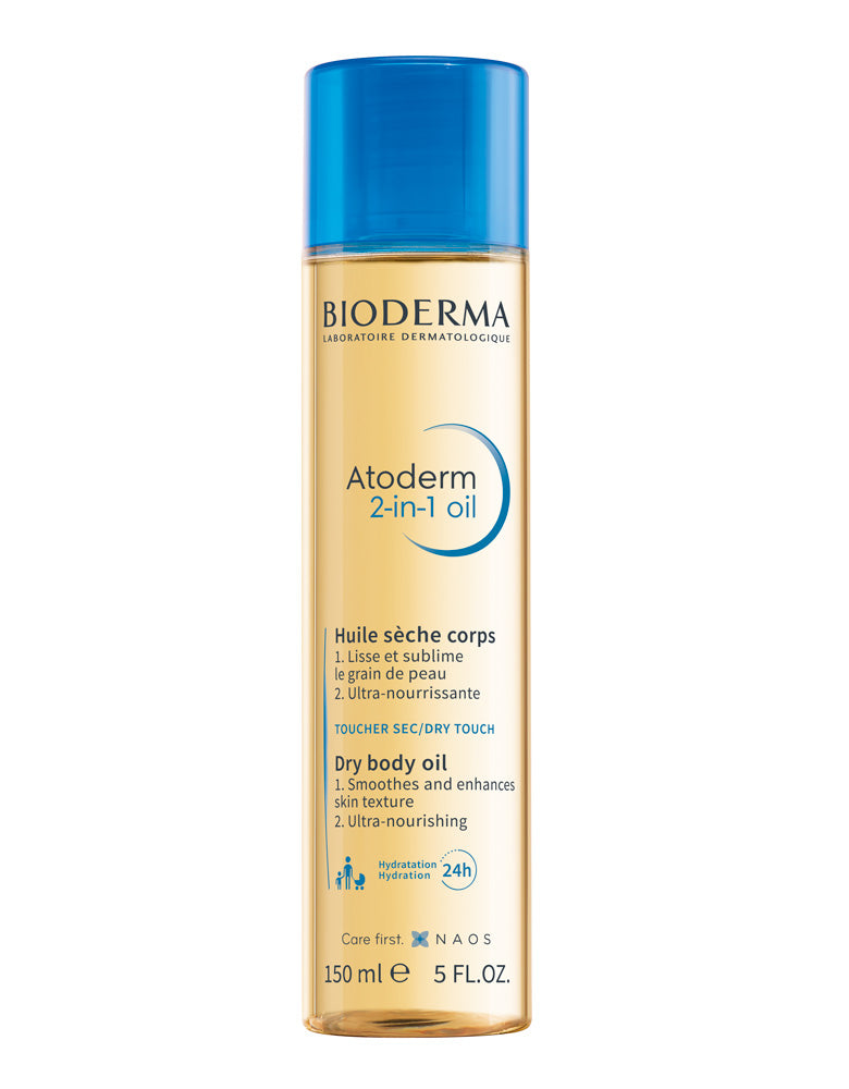 Bioderma Atoderm 2-in-1 dry body oil 150ml
