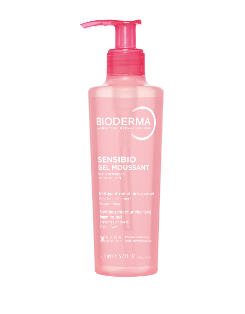 Bioderma Sensibio Foaming Gel Face Wash for Sensitive Skin 200ML