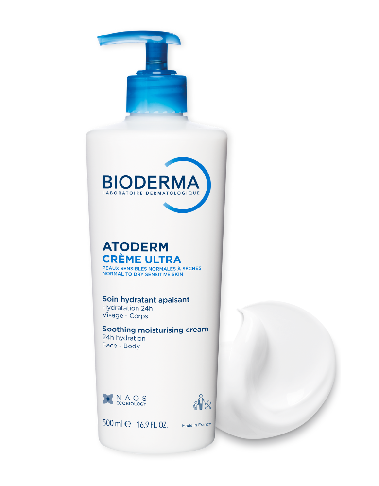 Bioderma Atoderm Cream Ultra Moisturiser for Dry Skin 500Ml