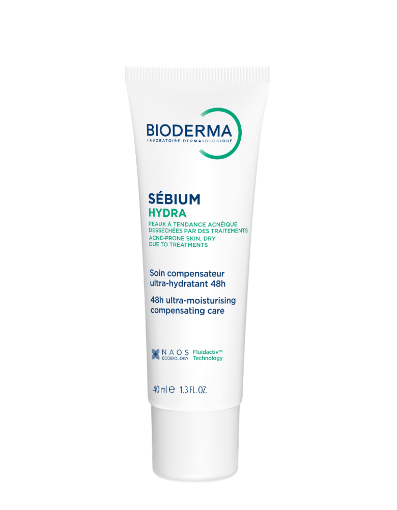 Bioderma Sebium Hydra Moisturiser for Acne-Prone Skin undergoing medical treatment 40ML