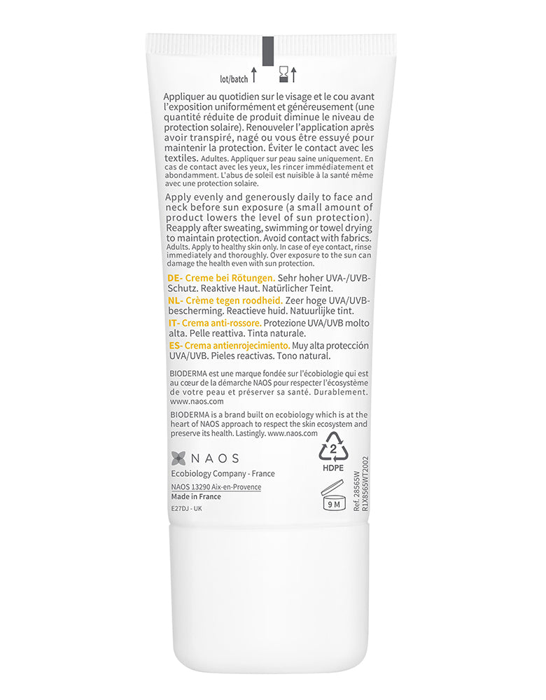 Bioderma Photoderm AR SPF 50+ anti-redness unifying soothing sunscreen for sensitive reactive skin 30ml