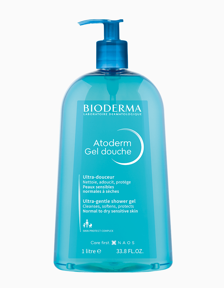 Bioderma Atoderm Body Wash Gel Normal to Sensitive Skin 1L